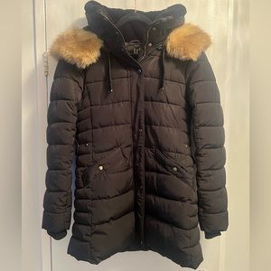 Zara women puffer coat